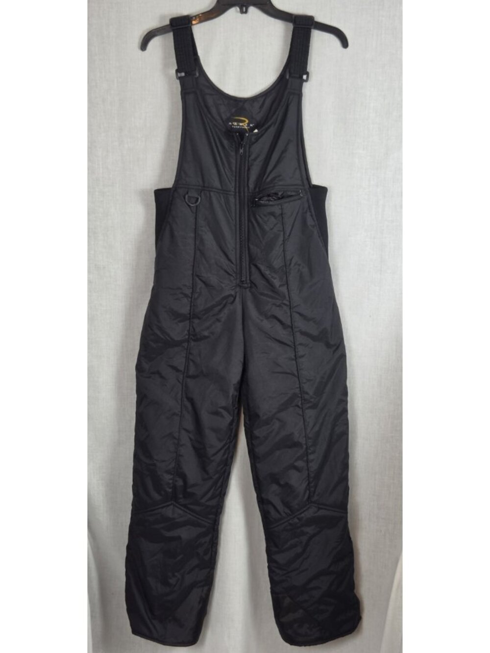 Rawik Snow Bib Overalls Size M Black Insulated Ski Pants Gorpcore Outdoor Winter